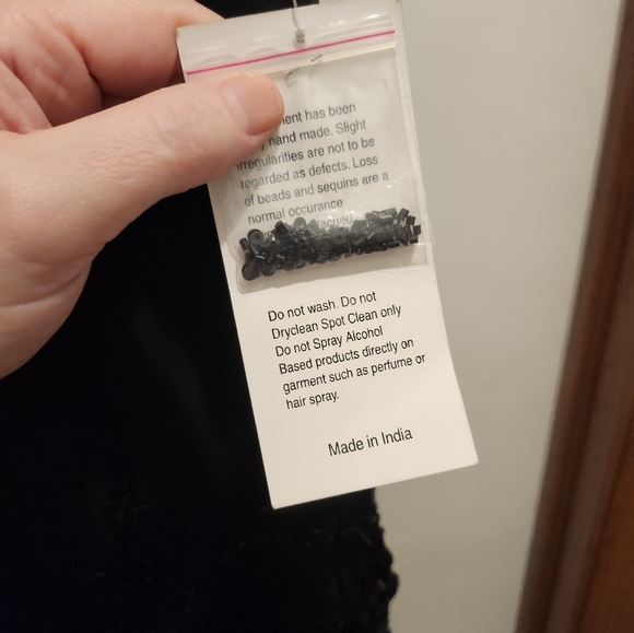 D'Albert Womens Black Designer Mini Dress-Size 6 - Picture 7 of 9